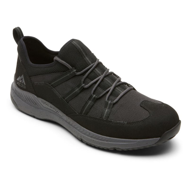 Men Rockport XCS Total Motion Trail Sneakers Black USA | RZ7-87238