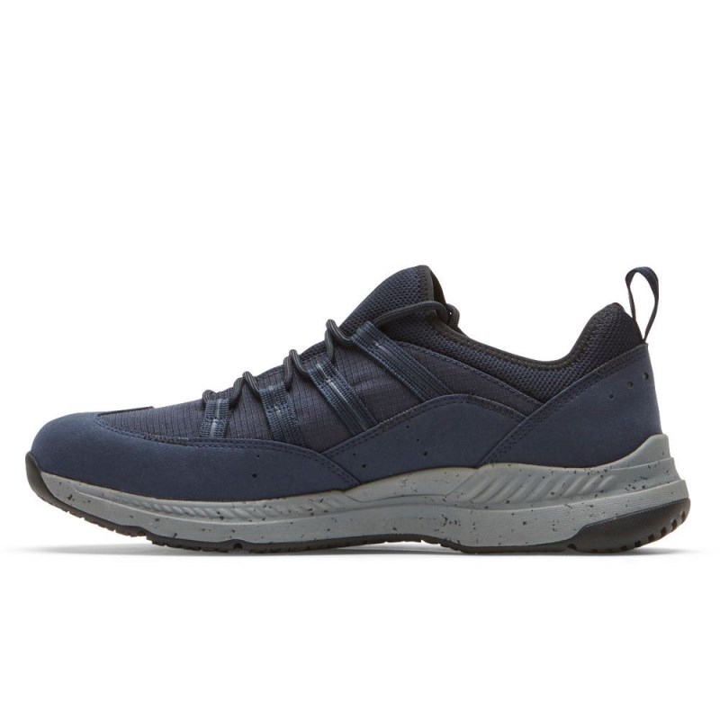 Men Rockport XCS Total Motion Trail Sneakers Navy USA | PQ8-64806