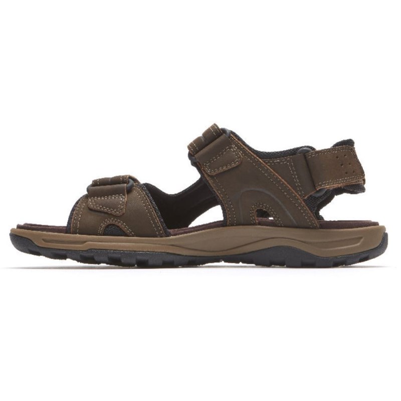 Men Rockport XCS Trail Technique Adjustable Sandals Brown USA | NG5-60896