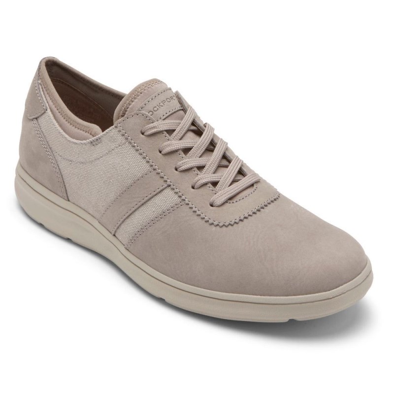 Men Rockport Zaden 5-Eye Ubal Sneakers Grey USA | SN9-80358