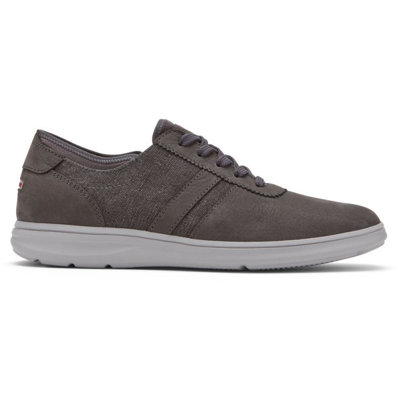 Men Rockport Zaden 5-Eye Ubal Sneakers Grey USA | ZP9-29342