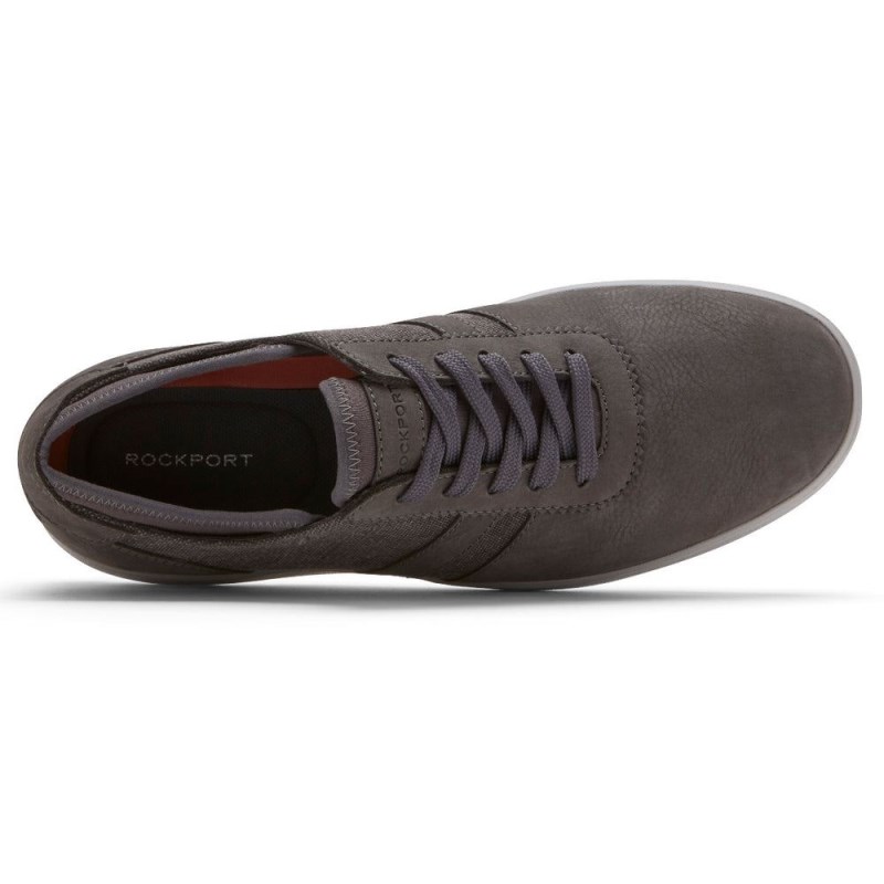 Men Rockport Zaden 5-Eye Ubal Sneakers Grey USA | ZP9-29342