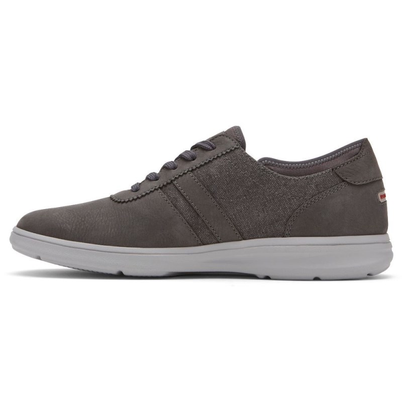 Men Rockport Zaden 5-Eye Ubal Sneakers Grey USA | ZP9-29342