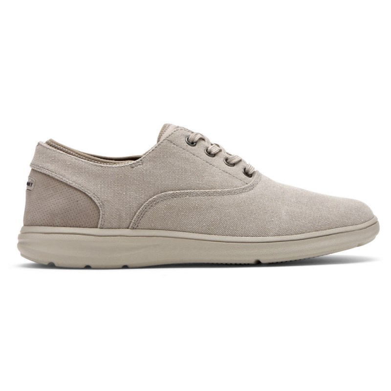 Men Rockport Zaden CVO Lace-Up Sneakers Grey USA | OB4-43304