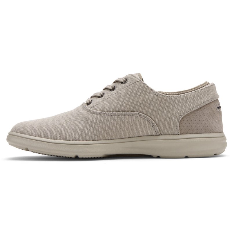 Men Rockport Zaden CVO Lace-Up Sneakers Grey USA | OB4-43304