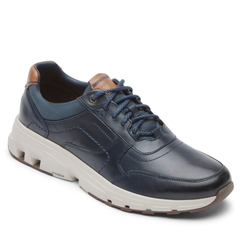 Men Rockport reBOUNDX uBal Casual Shoes Navy USA | TU1-88978