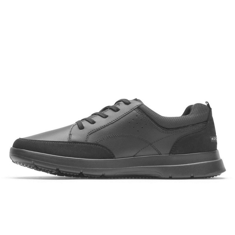 Men Rockport truFLEX Cayden Sneakers Black USA | ZS0-82748