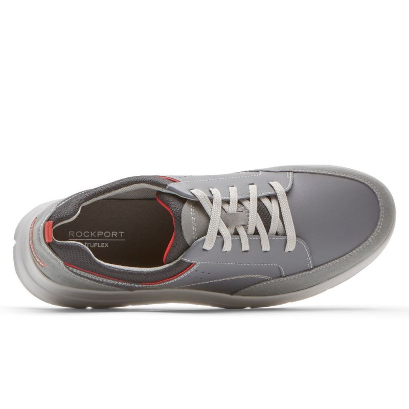 Men Rockport truFLEX Cayden Sneakers Grey USA | BZ9-98959