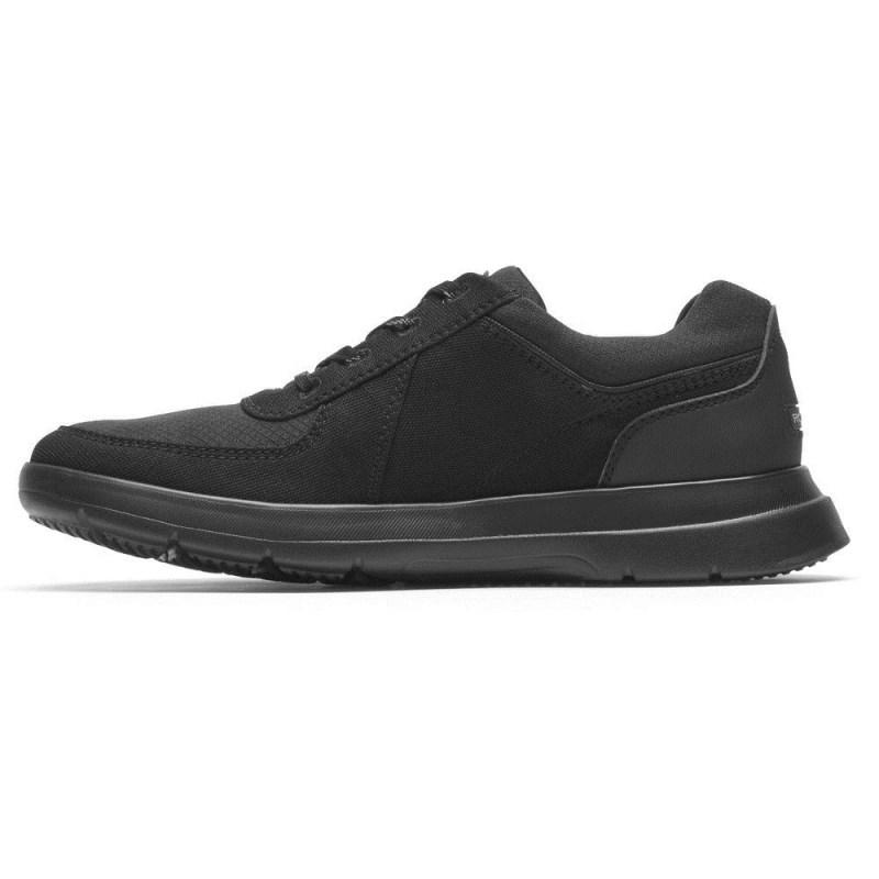 Men Rockport truFLEX Cayden Ubal Sneakers Black USA | OF6-55745