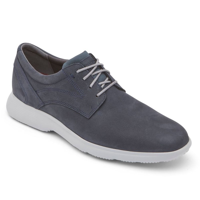 Men Rockport truFLEX DresSports Oxford Shoes Navy USA | YJ5-63486