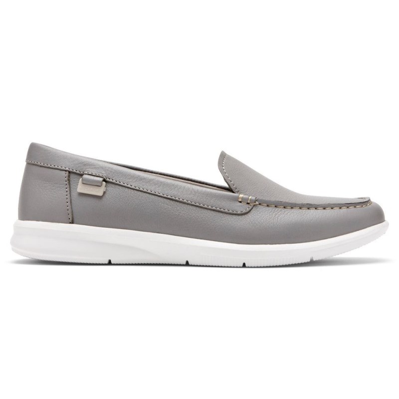 Women Rockport Ayva Washable Loafers Grey USA | CP8-38943