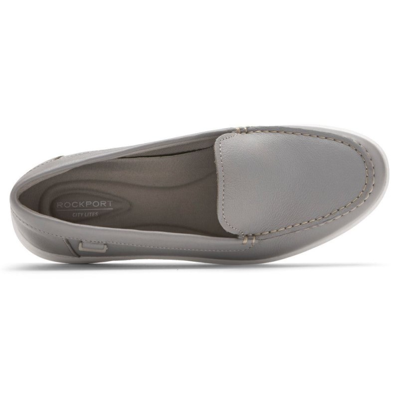 Women Rockport Ayva Washable Loafers Grey USA | CP8-38943