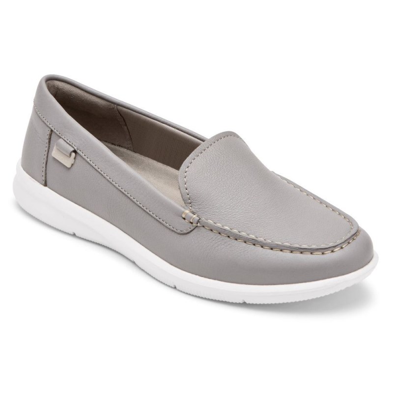 Women Rockport Ayva Washable Loafers Grey USA | CP8-38943