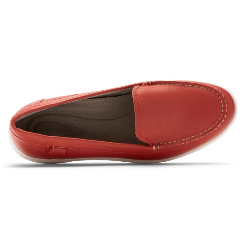 Women Rockport Ayva Washable Loafers Red USA | EP0-49374