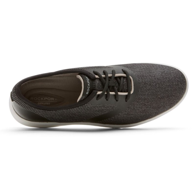 Women Rockport Ayva Washable Sneakers Black USA | ME4-29482