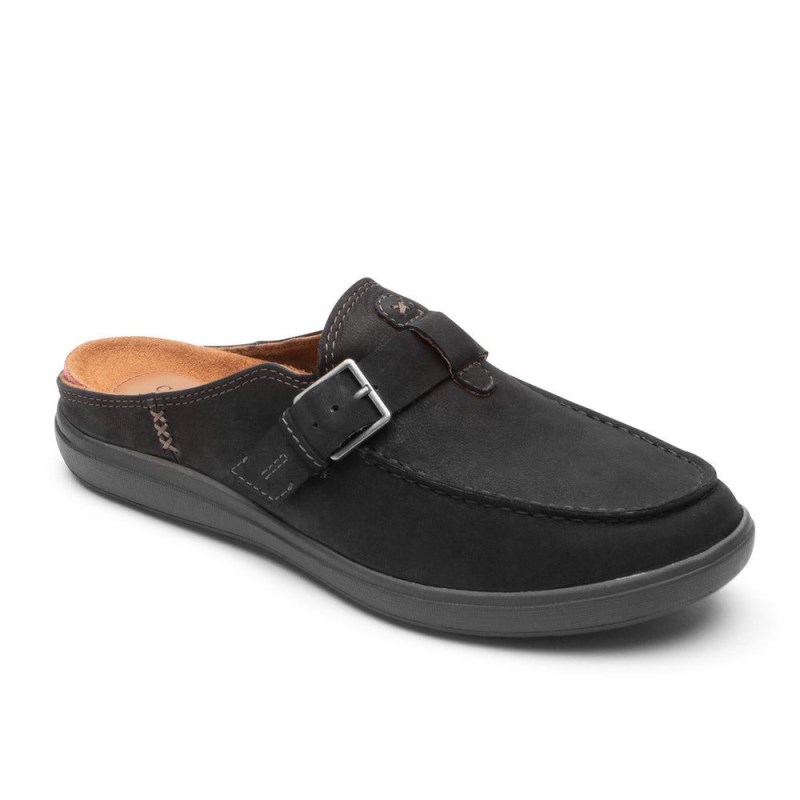 Women Rockport Bailee Slide Loafers Black USA | IW4-63406