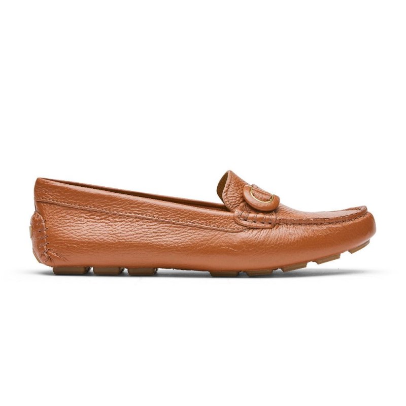 Women Rockport Bayview Ring Loafers Orange USA | TK6-66456