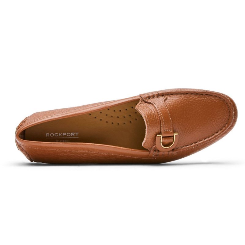 Women Rockport Bayview Ring Loafers Orange USA | TK6-66456