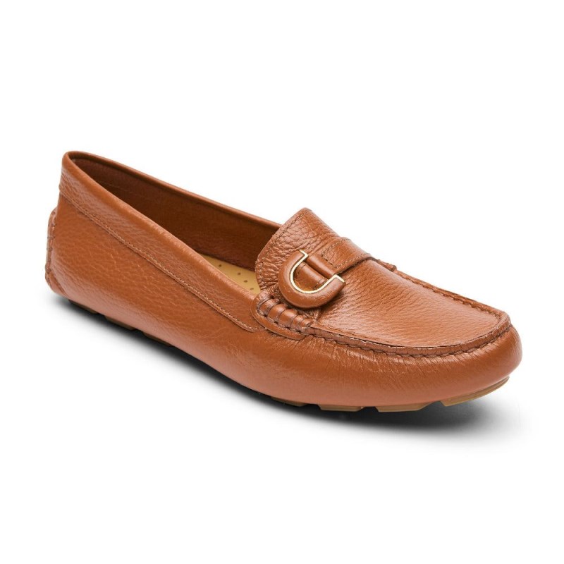 Women Rockport Bayview Ring Loafers Orange USA | TK6-66456