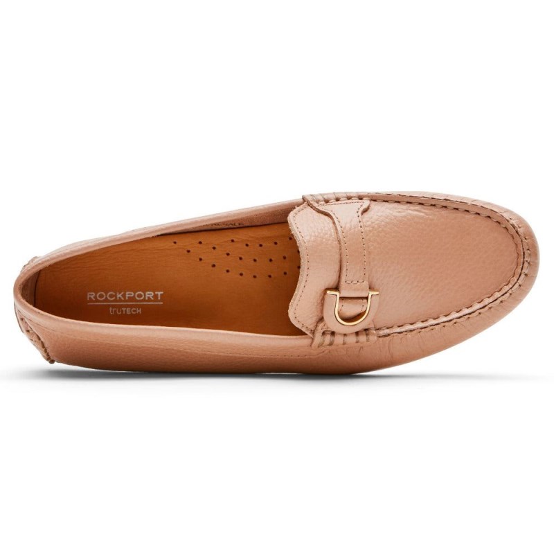 Women Rockport Bayview Ring Loafers Pink USA | AY6-28502