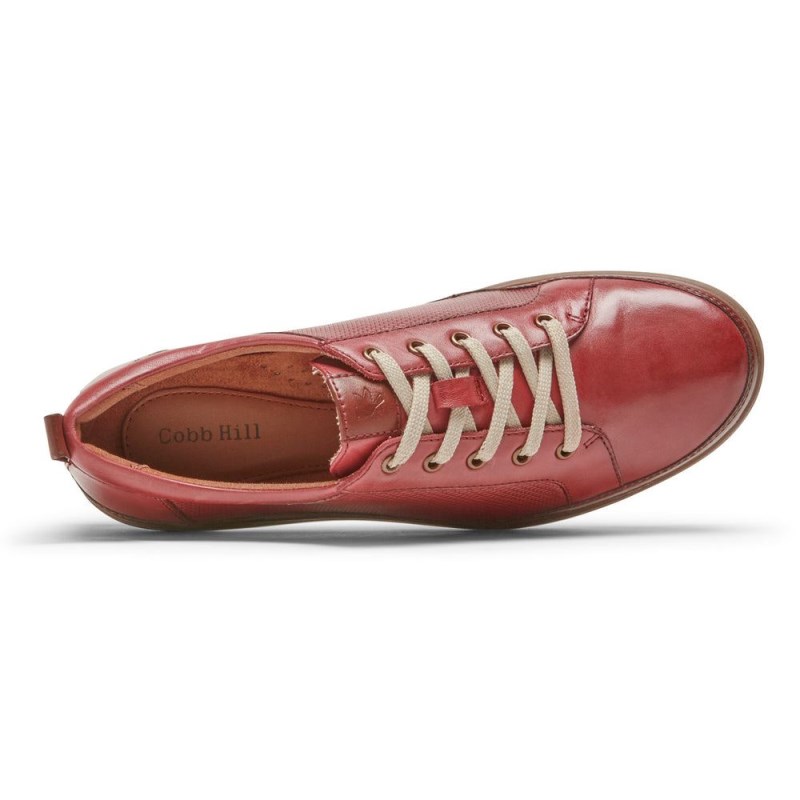 Women Rockport Cobb Hill Bailee Sneakers Red USA | IU1-15701