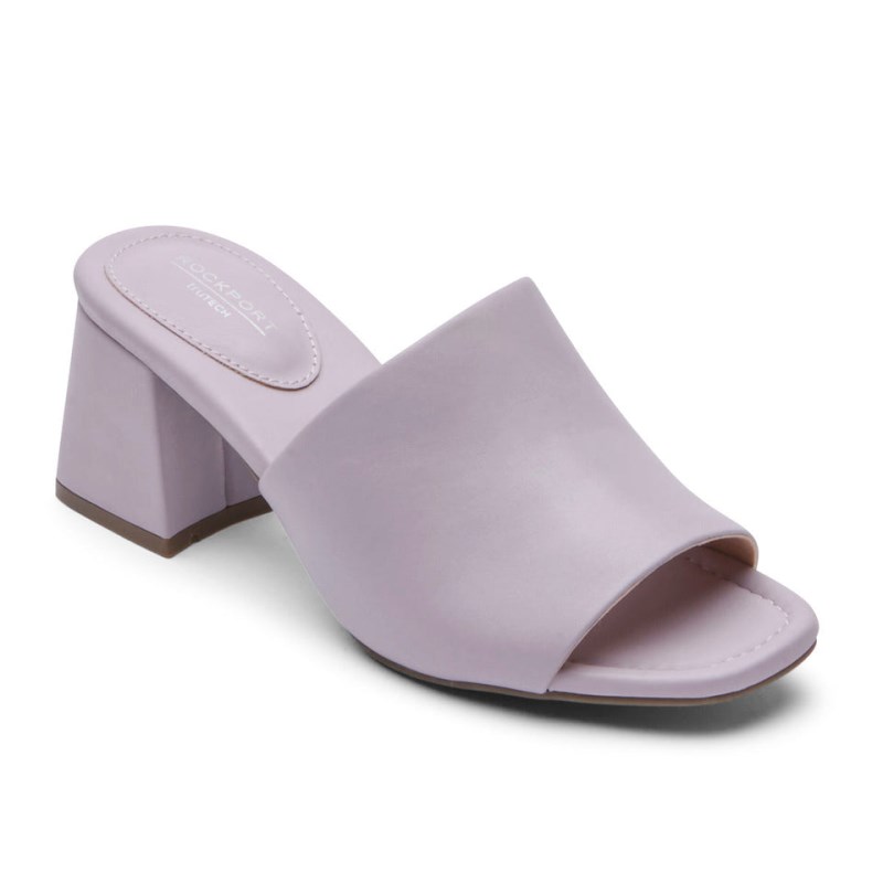 Women Rockport Farrah Slides Purple USA | VF4-20832