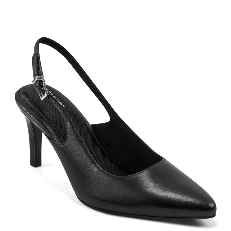 Women Rockport Jolie Total Motion Dress Pumps Black USA | DE8-81088