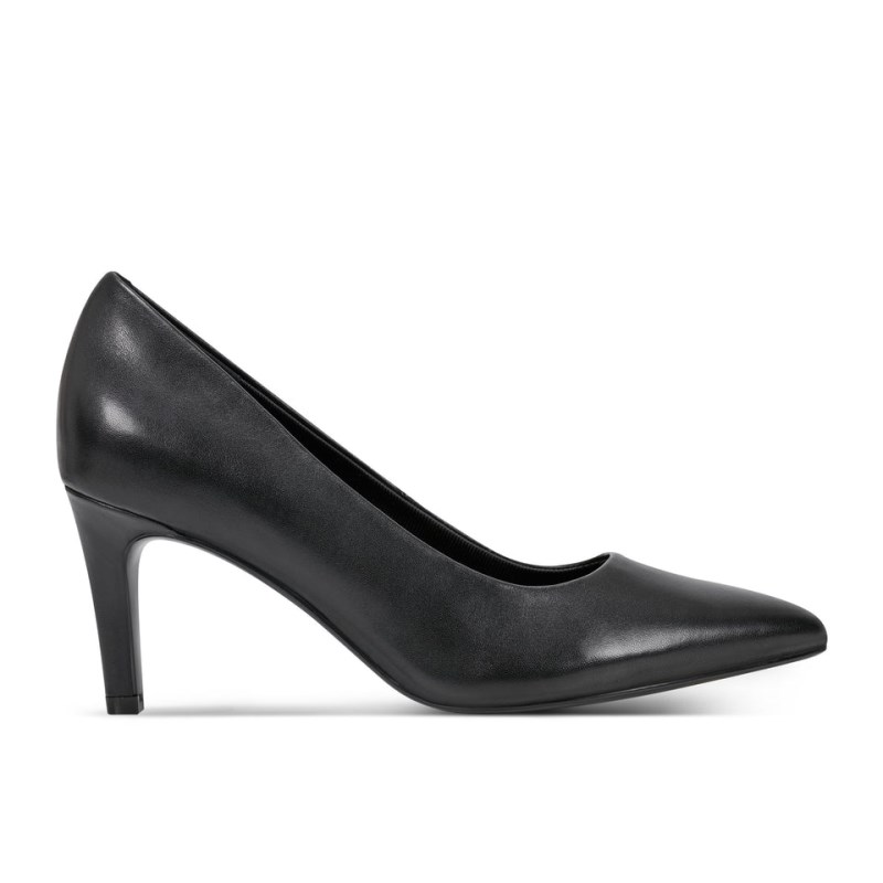 Women Rockport Juliet Total Motion Dress Pumps Black USA | UL5-43574