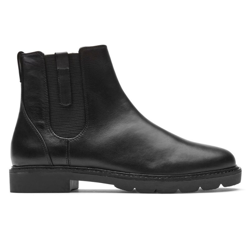 Women Rockport Kacey Chelsea Boots Black USA | PY3-39143