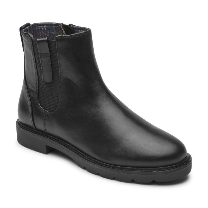 Women Rockport Kacey Chelsea Boots Black USA | PY3-39143