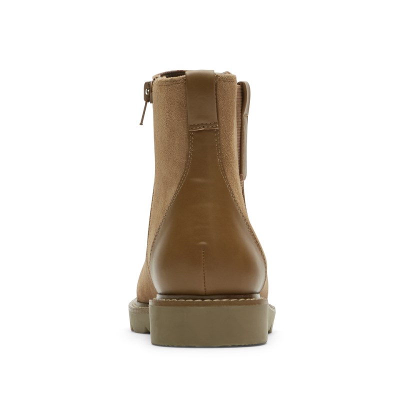 Women Rockport Kacey Chelsea Boots Brown USA | KB1-19091