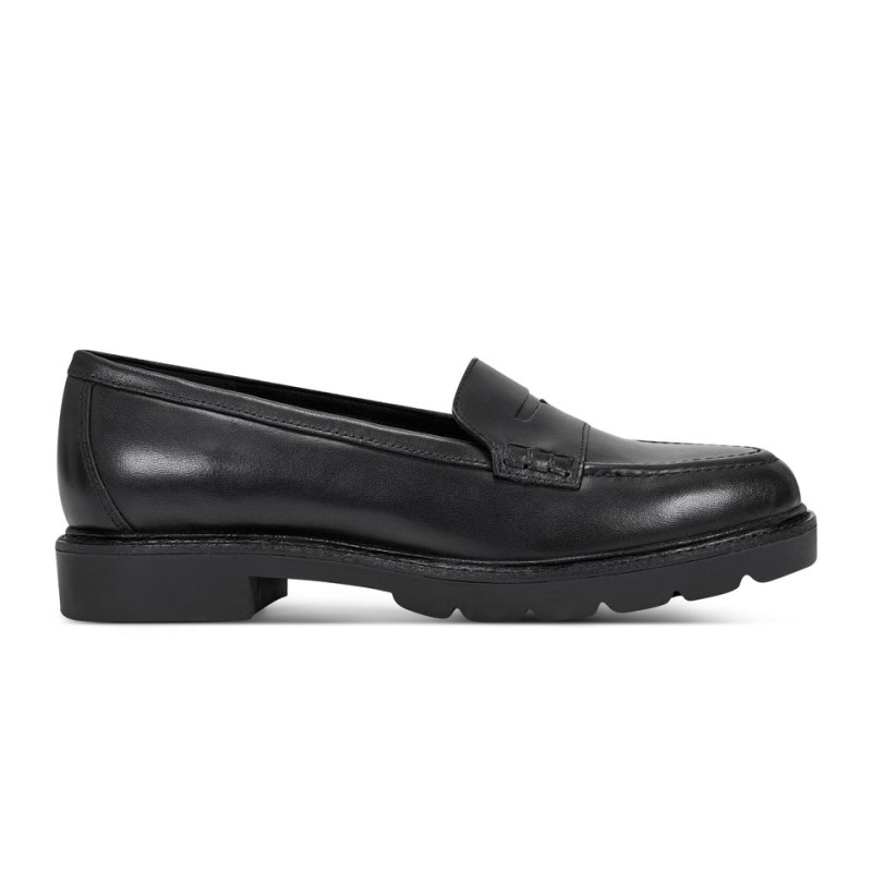 Women Rockport Kacey Penny Loafers Black USA | BY0-97309