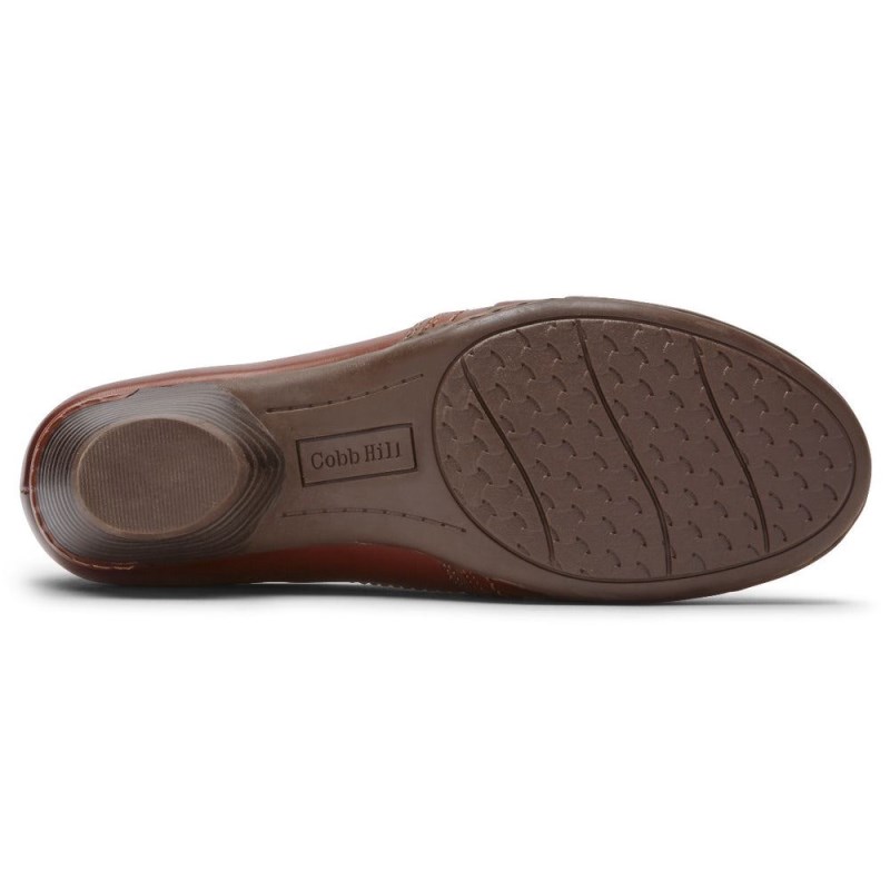 Women Rockport Laurel Slip Ons Brown USA | UJ5-74477