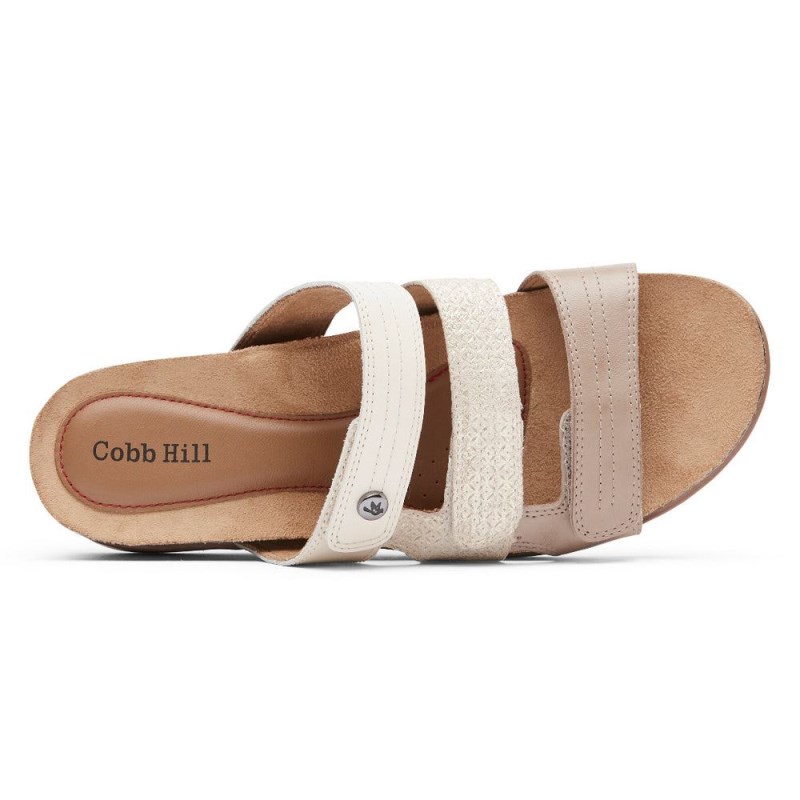 Women Rockport May Slides Grey USA | LE1-27572