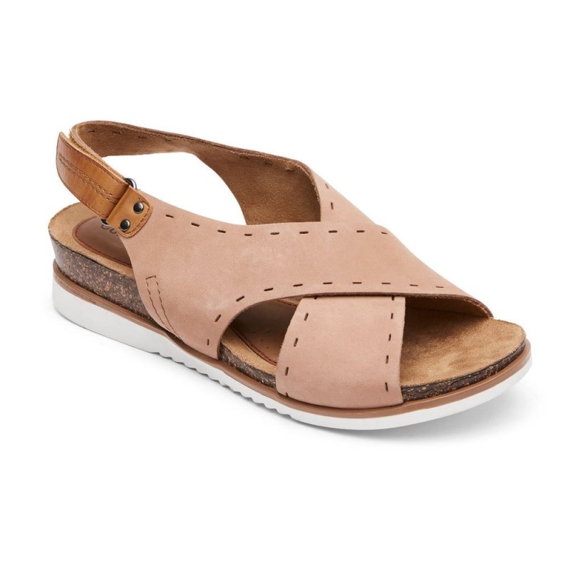 Women Rockport May Slingback Sandals Pink USA | JF1-42234