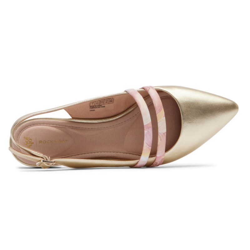 Women Rockport Oh Joy! Adelyn Ballet Flats Dark Brown USA | ZM4-68446