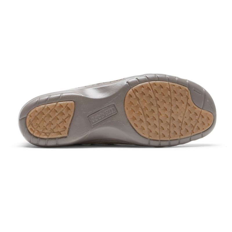 Women Rockport Penfield Slip Ons Brown USA | KF6-77347