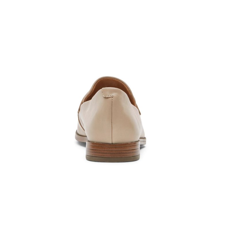 Women Rockport Perpetua Classic Penny Loafers Beige USA | LF3-92669