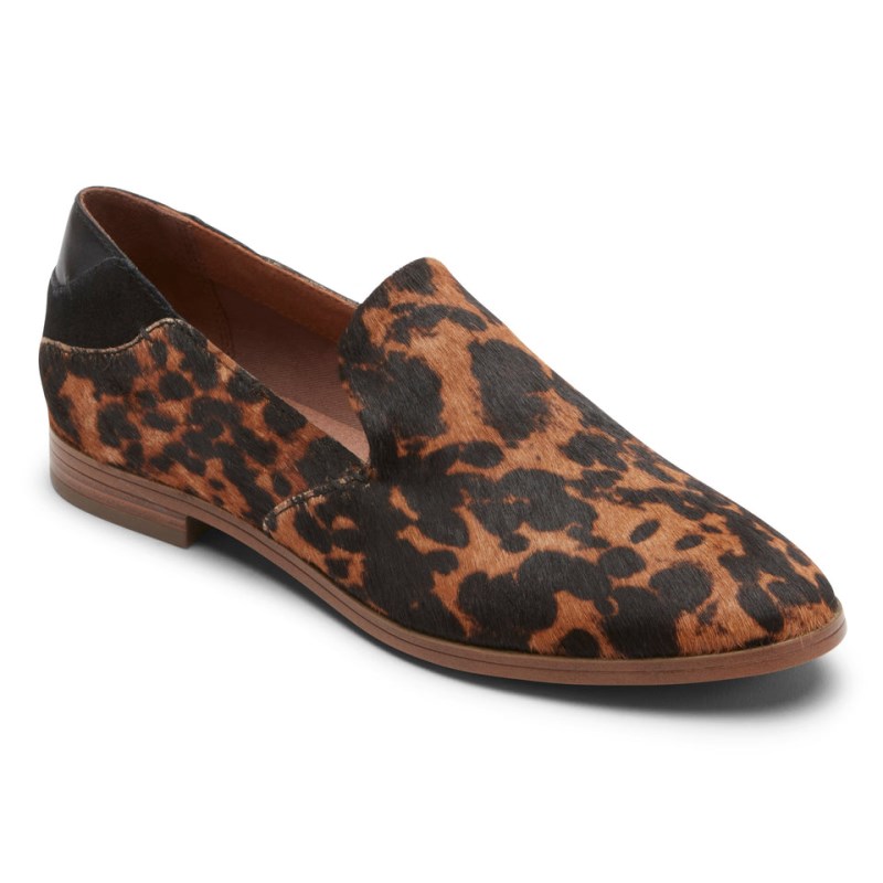 Women Rockport Perpetua Loafers Leopard USA | LB2-66476