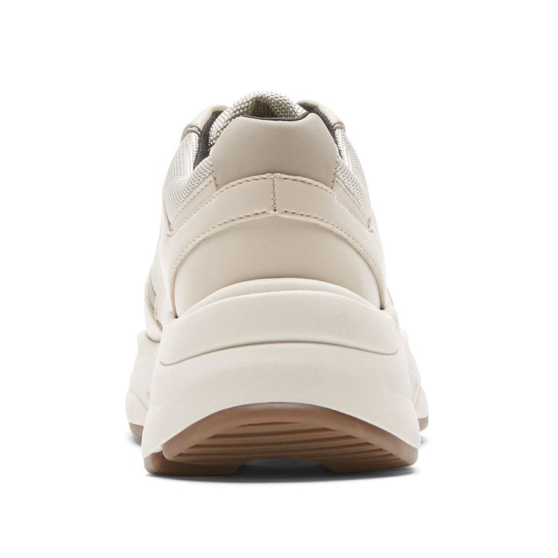 Women Rockport ProWalker Eco Sneakers Beige USA | LY3-56885