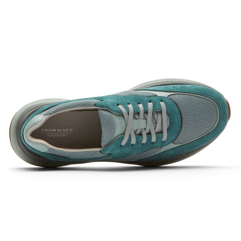 Women Rockport ProWalker Eco Sneakers Green USA | QC2-82678