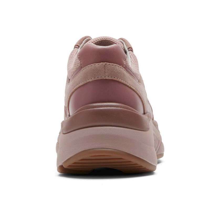 Women Rockport ProWalker Eco Sneakers Pink USA | FR9-75007