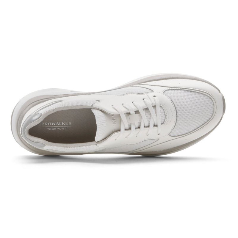 Women Rockport ProWalker Eco Sneakers White USA | HE2-27772