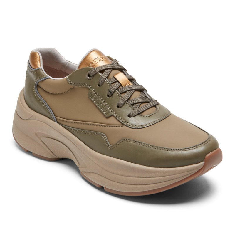 Women Rockport ProWalker NEXT Sneakers Green USA | TU6-55495