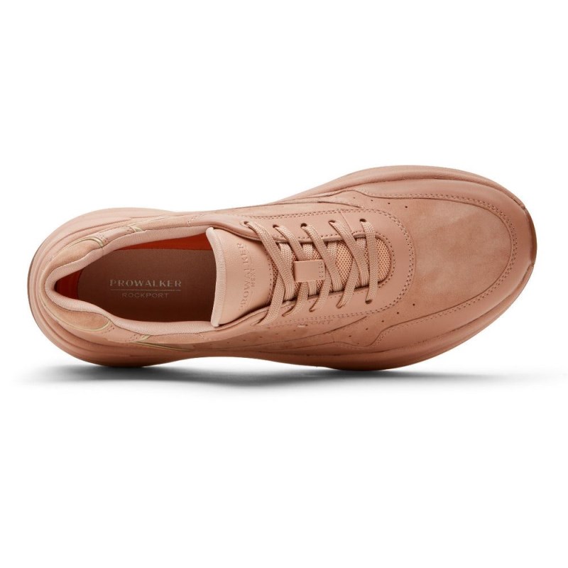 Women Rockport ProWalker NEXT Sneakers Pink USA | ZM0-18321