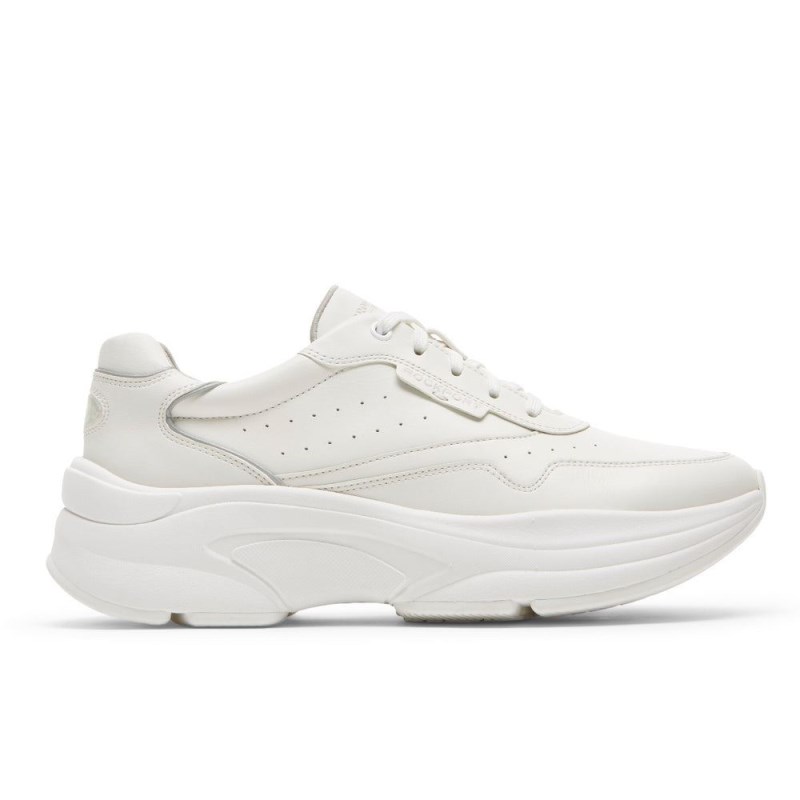 Women Rockport ProWalker NEXT Sneakers White USA | DY7-82198