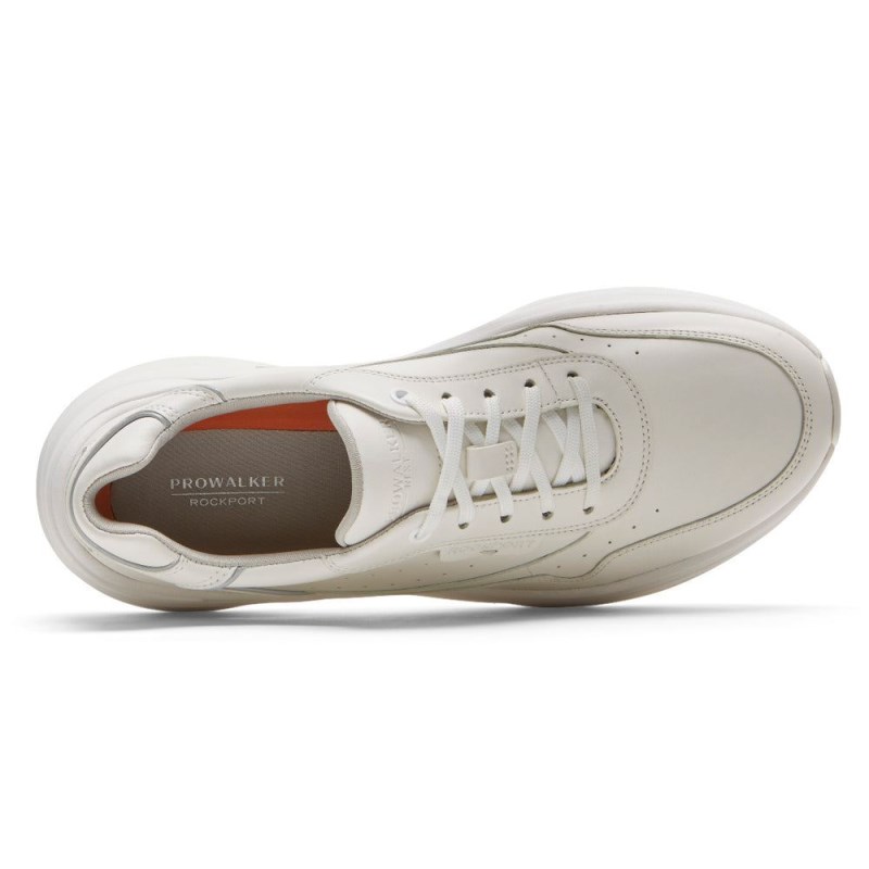 Women Rockport ProWalker NEXT Sneakers White USA | DY7-82198