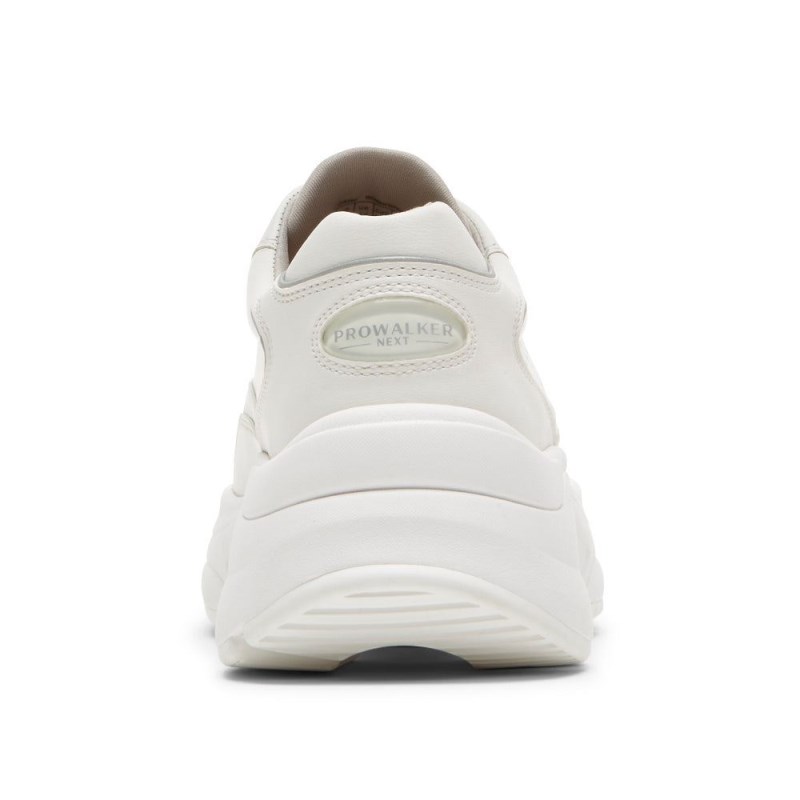 Women Rockport ProWalker NEXT Sneakers White USA | DY7-82198