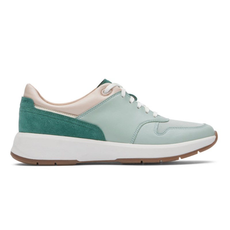 Women Rockport ProWalker truStride II Sneakers Green USA | YE9-86298