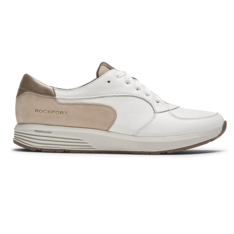 Women Rockport ProWalker truStride Sneakers White USA | IG4-78817